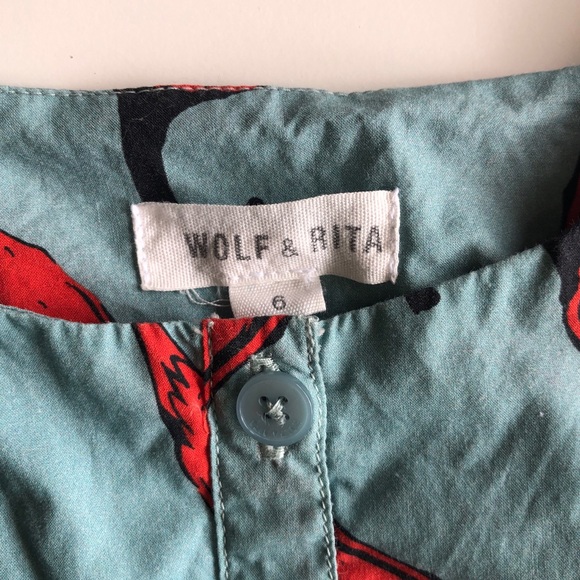 Wolf & Rita hot pepper girls tunic/dress - Picture 2 of 4